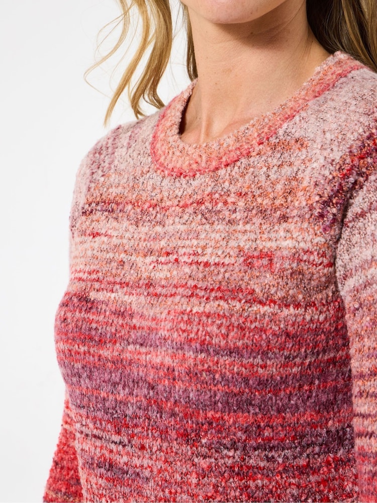 Joe Browns Orange Relaxed Crew Neck Jumper - Image 2 of 5 Joe Browns Orange Relaxed Crew Neck Jumper - Image 2 of 5