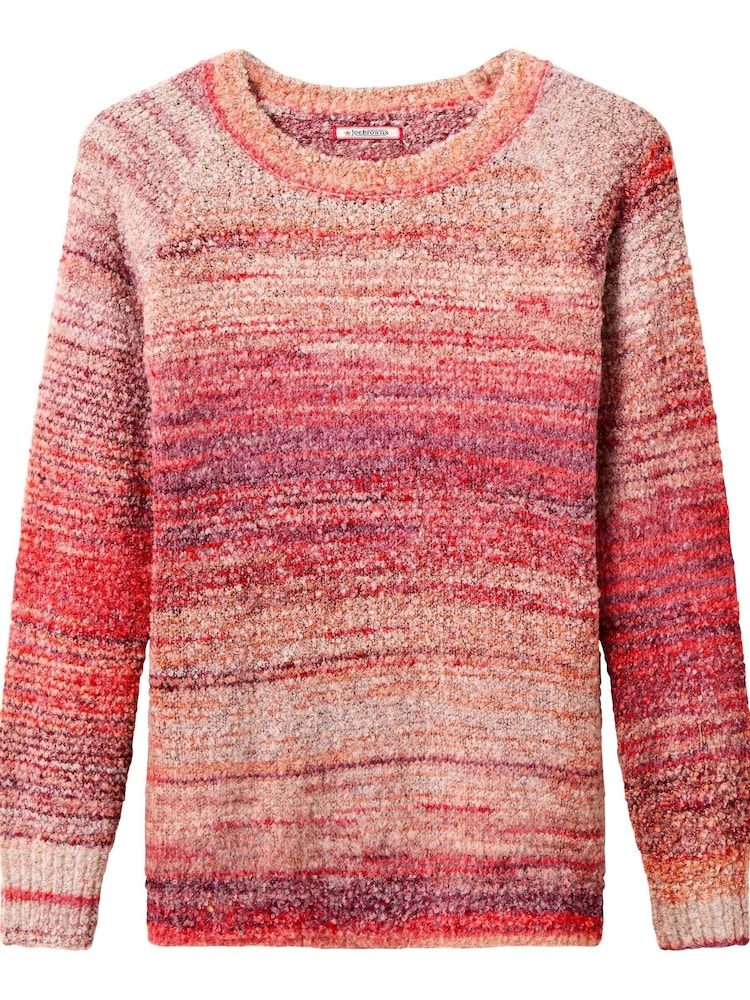 Joe Browns Orange Relaxed Crew Neck Jumper - Image 5 of 5 Joe Browns Orange Relaxed Crew Neck Jumper - Image 5 of 5