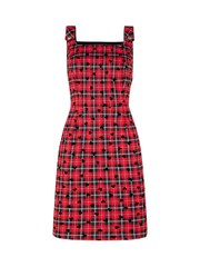 Joe Browns Red Tartan Check Mini Pinafore - Image 7 of 7