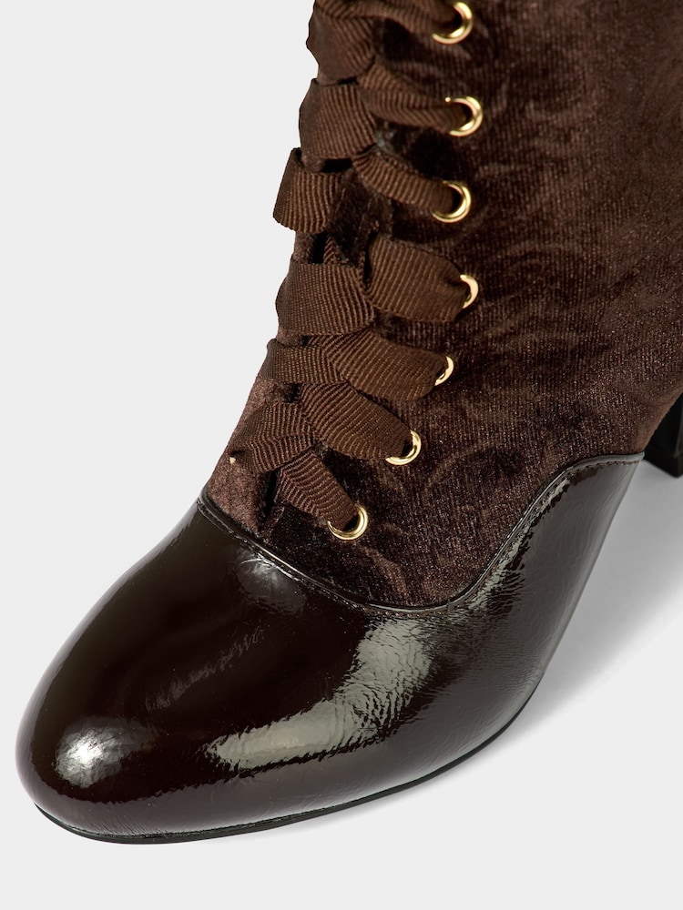 Joe Browns Brown Vintage Winter Ankle Boots - Image 6 of 6 Joe Browns Brown Vintage Winter Ankle Boots - Image 6 of 6