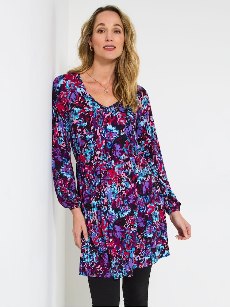 Joe Browns Purple Winter Tunic Top - Image 2 of 5 Joe Browns Purple Winter Tunic Top - Image 2 of 5