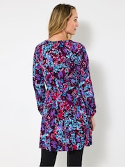 Joe Browns Purple Winter Tunic Top - Image 3 of 5