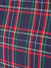 Joe Browns Blue Tartan Vintage Style Bag - Image 7 of 7