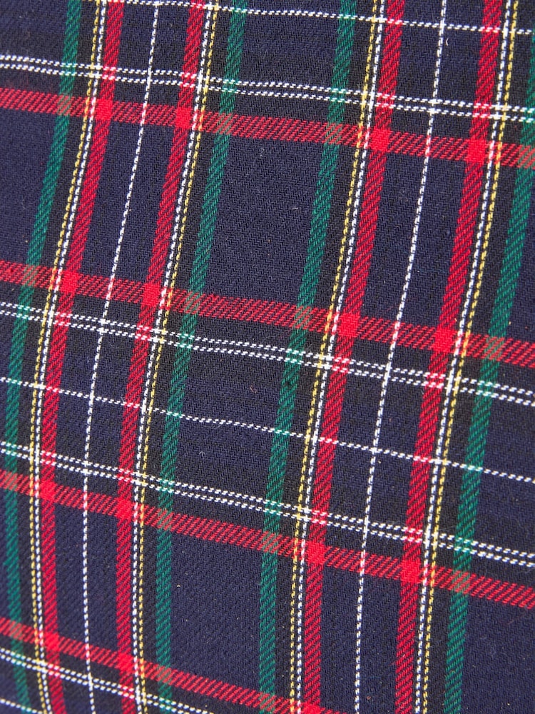 Joe Browns Blue Tartan Vintage Style Bag - Image 7 of 7