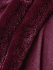 Joe Browns Red Stretchy Faux Fur Trim Gilet - Image 2 of 2