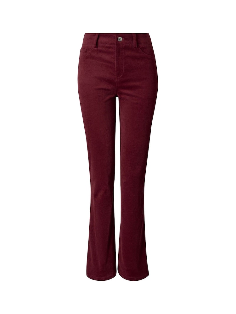 Joe Browns Red Petite Bootcut Moleskin Trousers - Image 5 of 5 Joe Browns Red Petite Bootcut Moleskin Trousers - Image 5 of 5