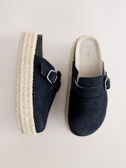 Navy Forever Comfort® Espadrille Footbed Shoes - Image 1 of 10