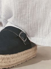 Navy Forever Comfort® Espadrille Footbed Shoes - Image 7 of 10