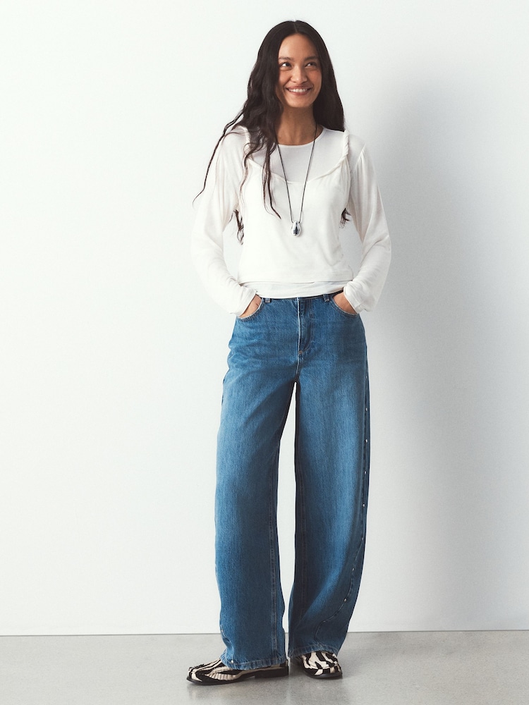 Zebra Forever Comfort® Leather Loafer Mule - Image 4 of 4 Zebra Forever Comfort® Leather Loafer Mule - Image 4 of 4