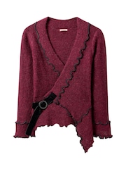 Joe Browns Red Wrap Front Jumper - Image 4 of 5