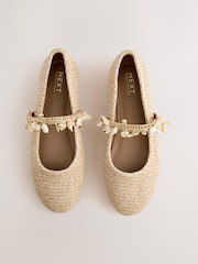 Natural Forever Comfort® Round Toe Charm Mary Jane Flats - Image 7 of 9