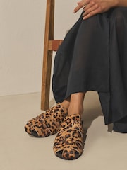 Leopard Forever Comfort®? Fisherman Footbed Mules - Image 1 of 10