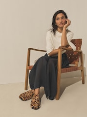 Leopard Forever Comfort®? Fisherman Footbed Mules - Image 2 of 10