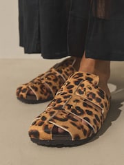Leopard Forever Comfort®? Fisherman Footbed Mules - Image 3 of 10