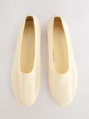 Yellow Forever Comfort High Cut Mesh Ballerina Flat Shoes - Image 6 of 11