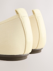 Yellow Forever Comfort High Cut Mesh Ballerina Flat Shoes - Image 9 of 11