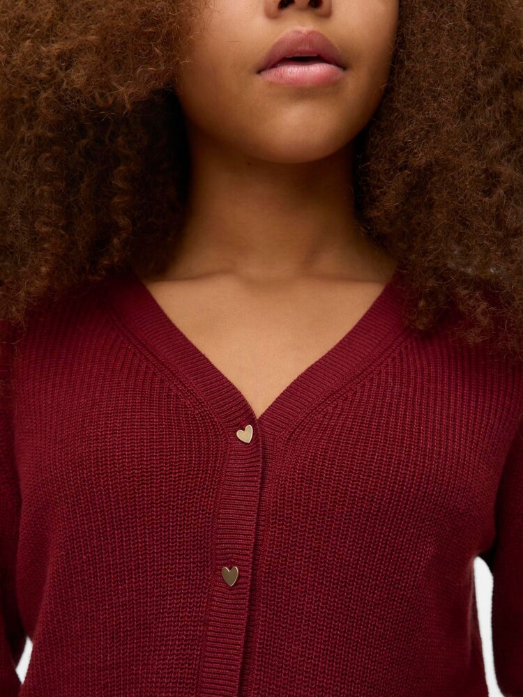 VERO MODA Red Button Down Cardigan - Image 3 of 3 VERO MODA Red Button Down Cardigan - Image 3 of 3