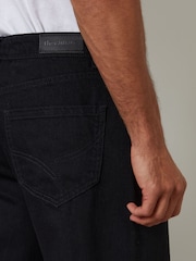 Threadbare Black Loose Fit Jeans - Image 4 of 4