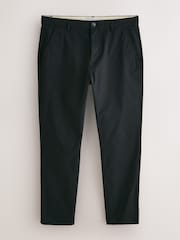 Black Skinny Fit Cotton Rich Stretch Chinos - Image 6 of 9