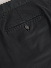 Negru - Croială conică mărime standard - Cotton Rich Stretch Chinos - Imaginea 9 din 10