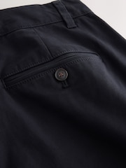 Black Relaxed Fit Cotton Rich Stretch Chinos - Image 7 of 8