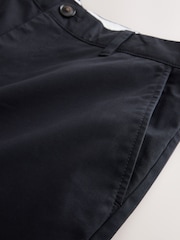 Black Relaxed Fit Cotton Rich Stretch Chinos - Image 8 of 8