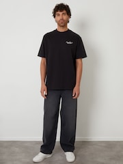 Threadbare Grey Baggy Fit Jeans - Image 3 of 4