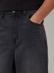 Threadbare Grey Baggy Fit Jeans - Image 4 of 4