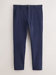 Dark Blue - Skinny Fit - Mga Chino na Mayaman sa Cotton at Stretch - Larawan 7 ng 10