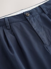 ブルー - コットンブレンド ストレッチ チノパンツ - 画像 9 / 10