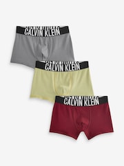 Grün - Calvin Klein 3 Pack Boys Trunks Intense Power - Bild 1 von 4