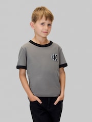Calvin Klein Ringer Logo T-Shirt - صورة 1 من 6