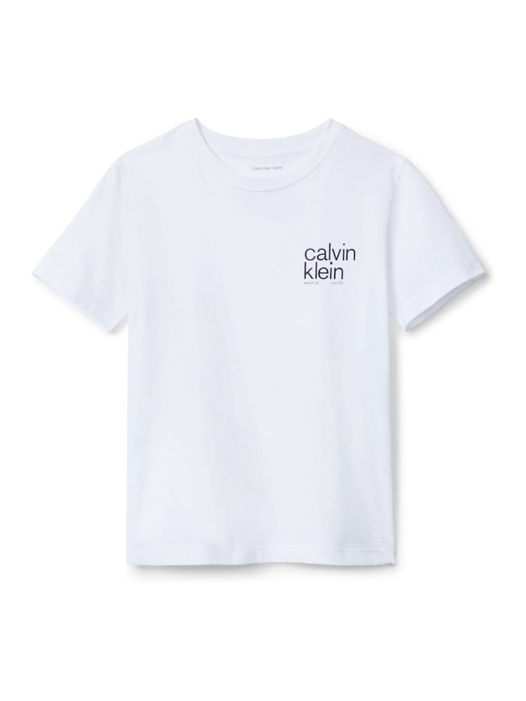 تي شيرت بطبعة شعار الماركة من Calvin Klein - صورة 5 من 5