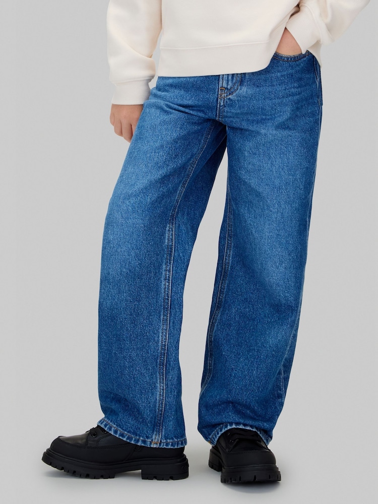 Calvin Klein Blue Skater Jeans - Image 1 of 5 Calvin Klein Blue Skater Jeans - Image 1 of 5