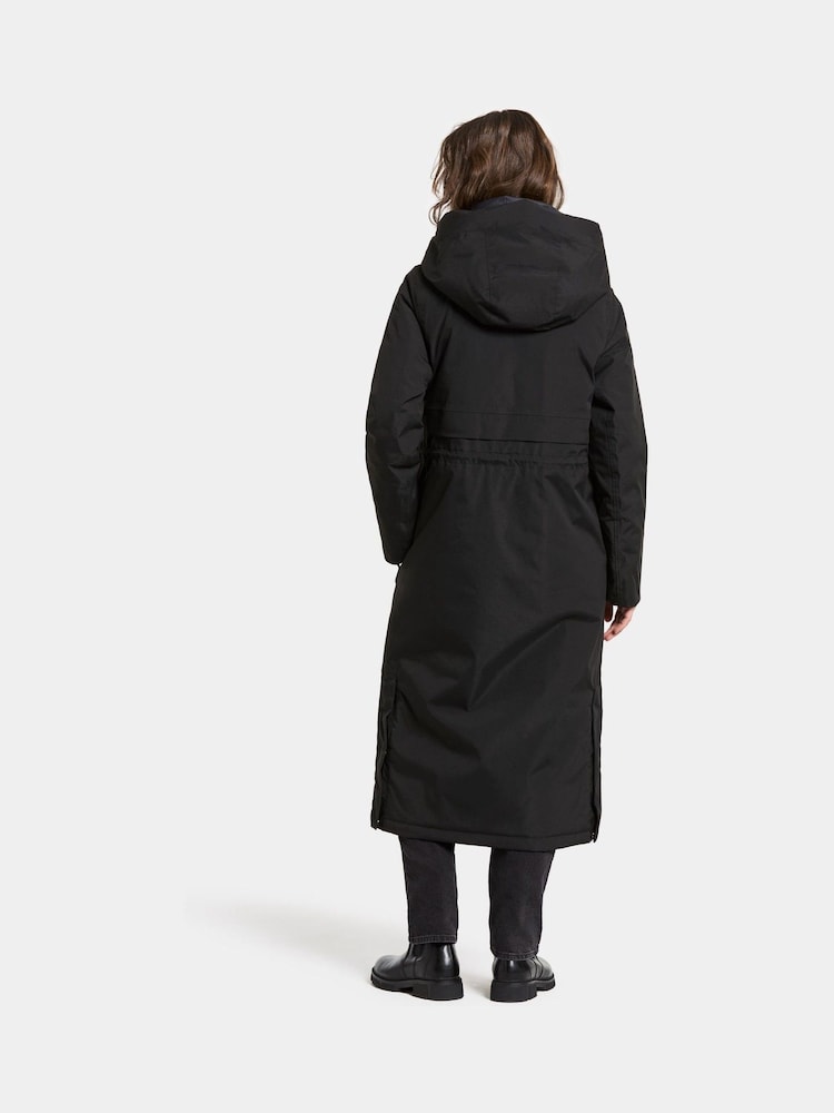 Didriksons Melody Long Waterproof Padded Womens Coat - Image 2 of 5