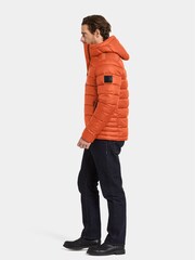 Didriksons Red Ed Mens Puffa Coat - Image 4 of 5