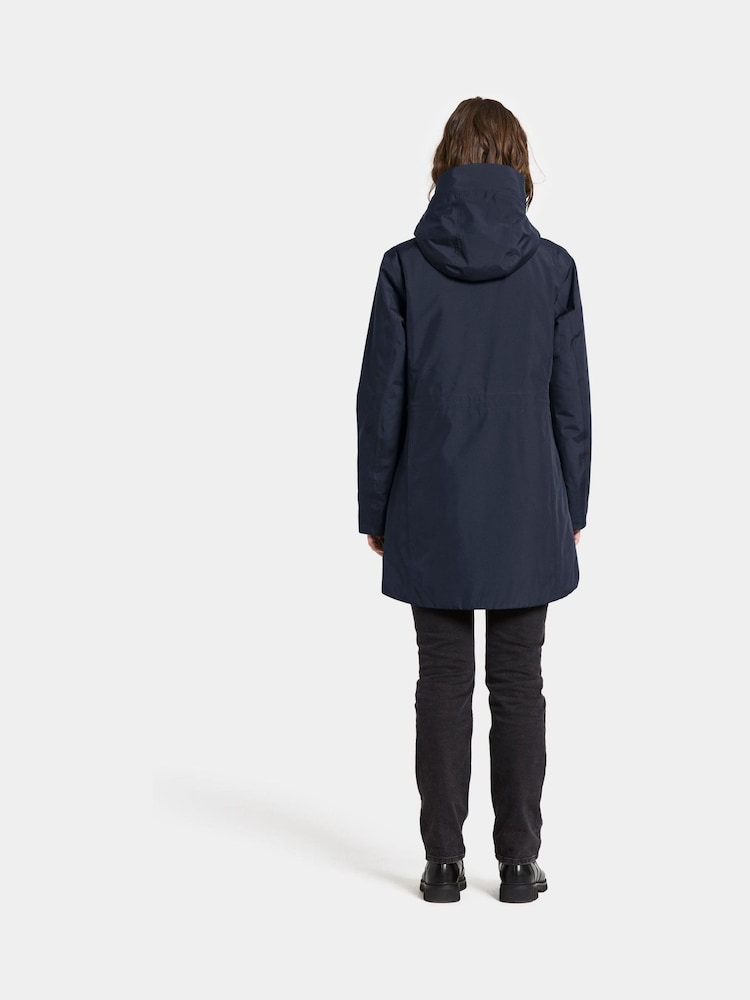 Didriksons Cajsa Womens Waterproof Coat - Image 2 of 6