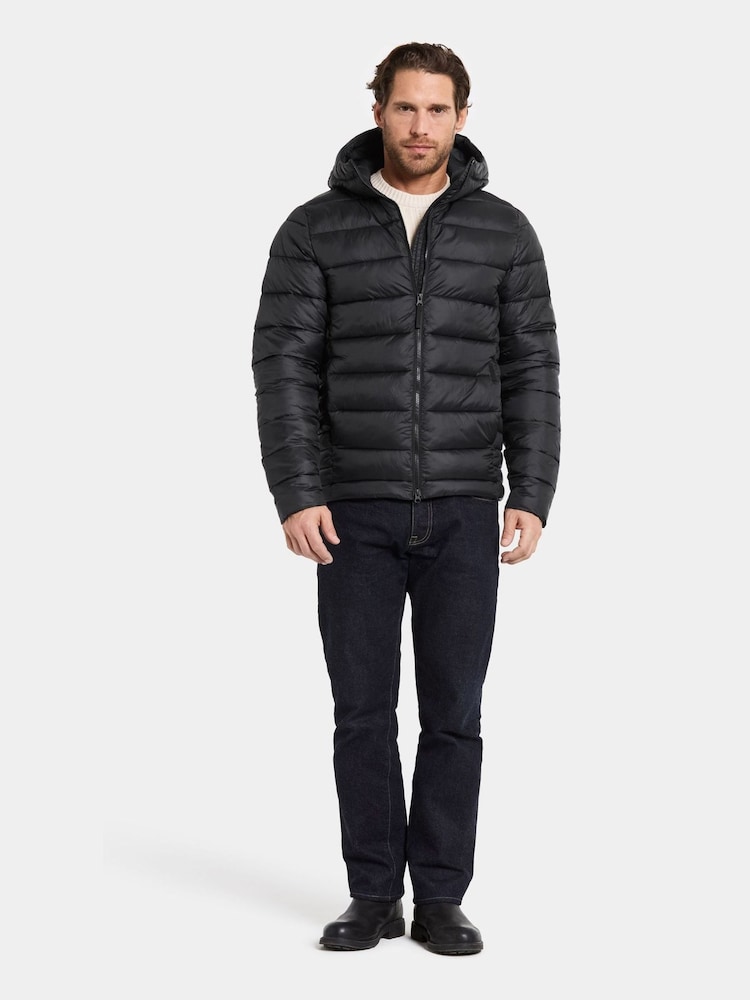 Didriksons Ed Mens Puffa Black Coat - Image 2 of 6 Didriksons Ed Mens Puffa Black Coat - Image 2 of 6