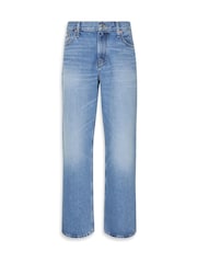 Calvin Klein Blue Low Rise Baggy Jeans - Image 7 of 7