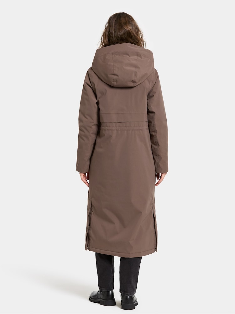 Didriksons Melody Long Waterproof Padded Womens Coat - Image 2 of 5 Didriksons Melody Long Waterproof Padded Womens Coat - Image 2 of 5