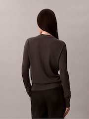 Calvin Klein Merino Wool Crew Neck Jumper - Imagem 2 de 7