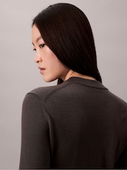 Calvin Klein Merino Wool Crew Neck Jumper - Imagem 5 de 7