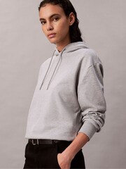 Kapucar iz bombaža in frotirja z monogramom Calvin Klein - Slika 3 iz 5