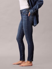 Calvin Klein Blue High Rise Skinny Jeans - Image 2 of 6