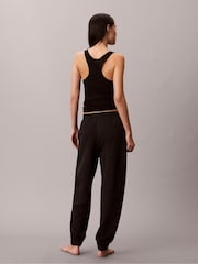Calvin Klein Black Cotton Terry Blend Lounge Joggers - Image 2 of 7