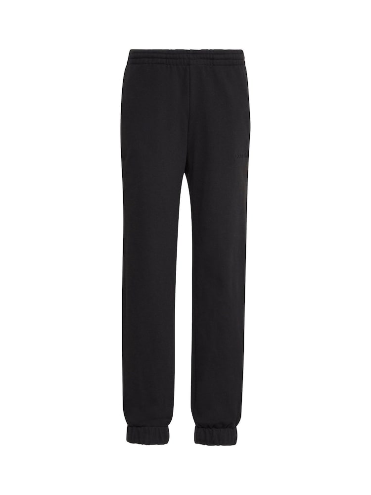 Calvin Klein Black Cotton Terry Blend Lounge Joggers - Image 7 of 7 Calvin Klein Black Cotton Terry Blend Lounge Joggers - Image 7 of 7