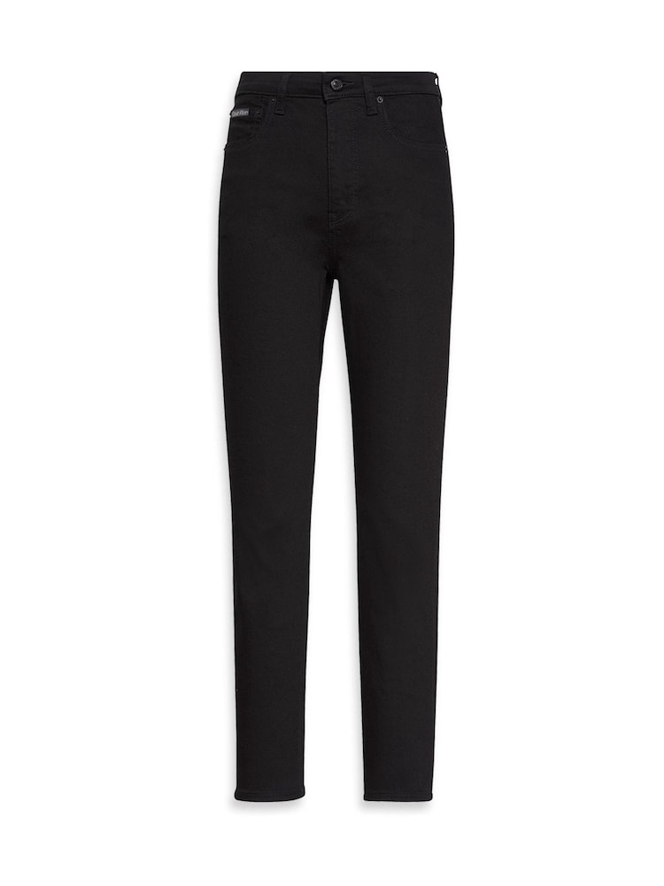Calvin Klein Black High Rise Skinny Jeans - Image 6 of 6 Calvin Klein Black High Rise Skinny Jeans - Image 6 of 6