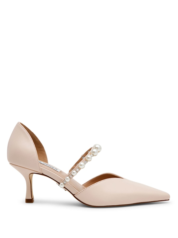 Steve Madden Cream Amoura Pearl Shoes - Image 1 of 6