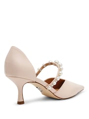 Steve Madden Cream Amoura Pearl Shoes - Image 3 of 6