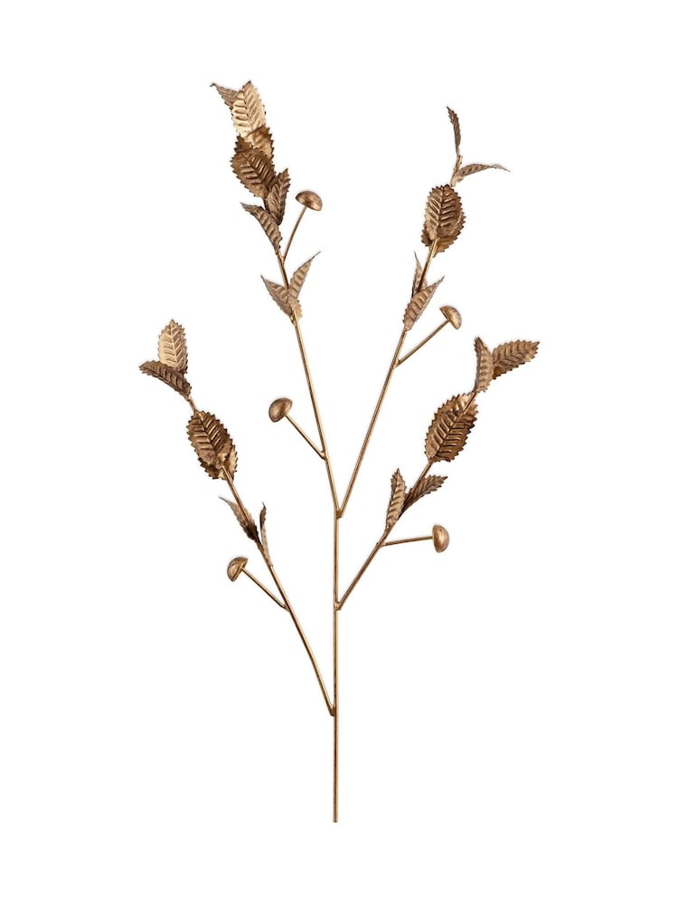 Nkuku Brass San Stem Foliage - Image 3 of 3 Nkuku Brass San Stem Foliage - Image 3 of 3